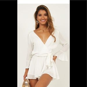 White Romper